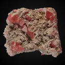 Rhodochrosite, Fluorite, Quartz - image 1