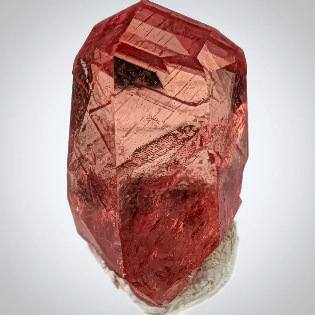 Rhodochrosite from Bustillos mine, Santa Eulalia Mining District, Chihuahua, Mexico image