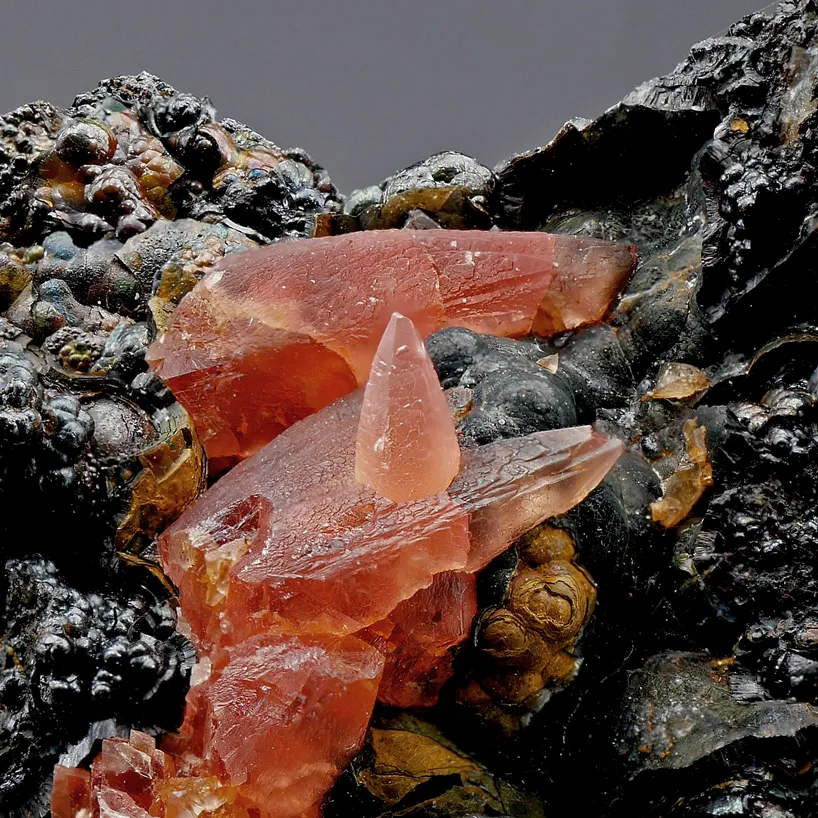 Rhodochrosite from Grube Wolf, Herdorf, siegerland, Germany - image 6