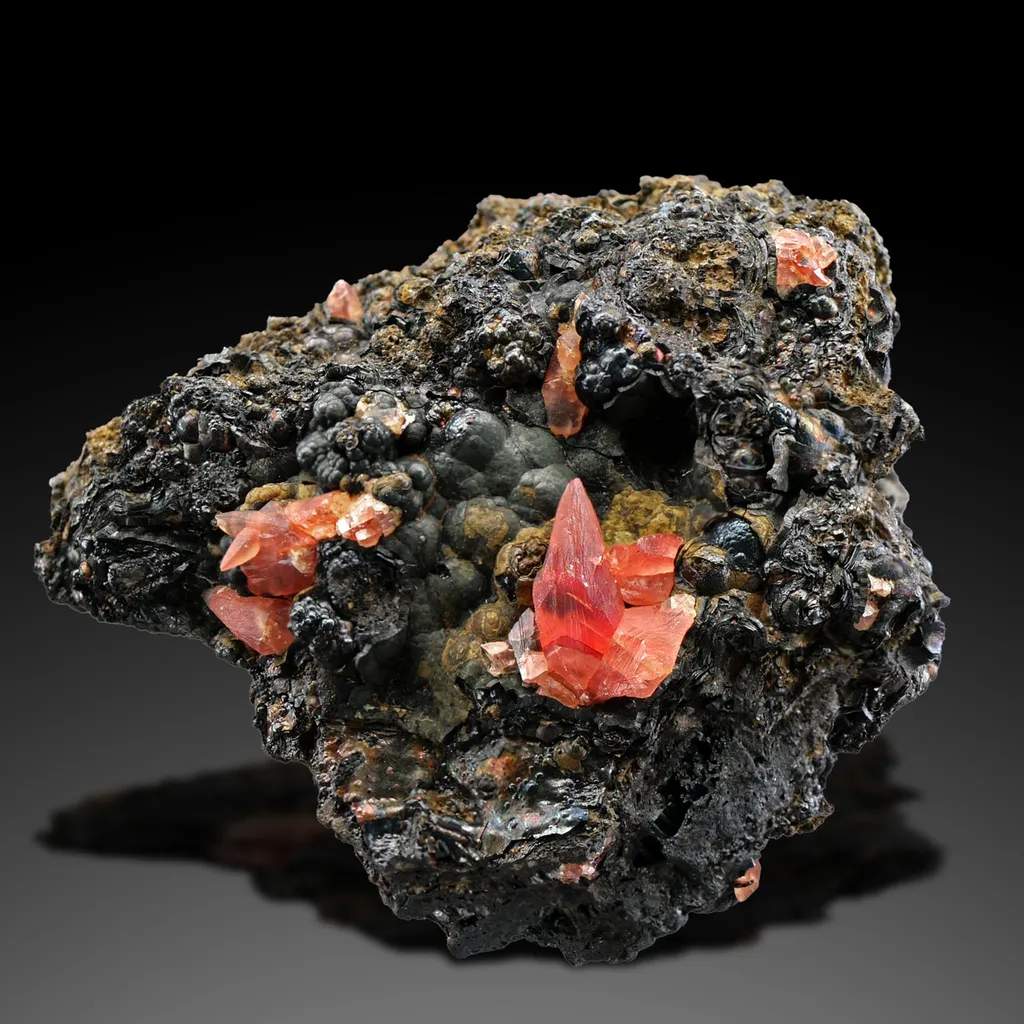 Rhodochrosite from Grube Wolf, Herdorf, siegerland, Germany image