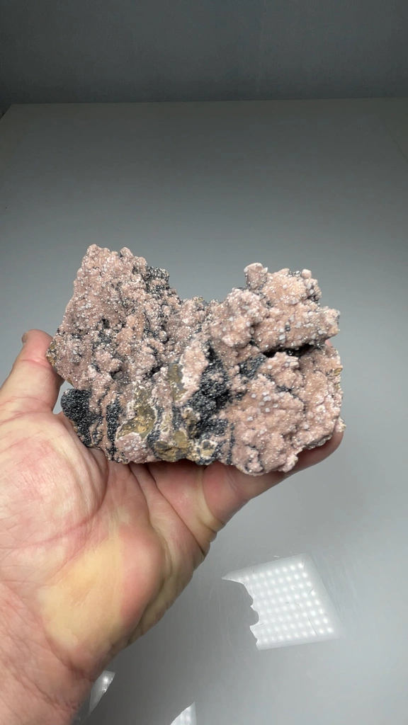 Rhodochrosite from N'Chwaning I Mine, N'Chwaning Mines, Northern Cape, South Africa - image 2