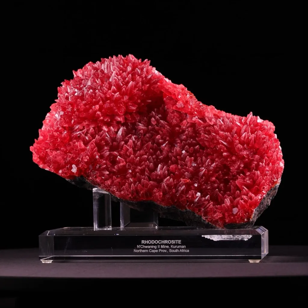 Rhodochrosite from N'Chwaning II Mine, N'Chwaning Mines, Northern Cape, South Africa - image 3