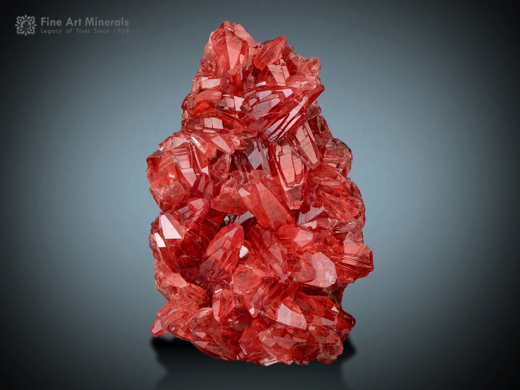 Rhodochrosite from N'Chwaning Mines, Northern Cape, South Africa image