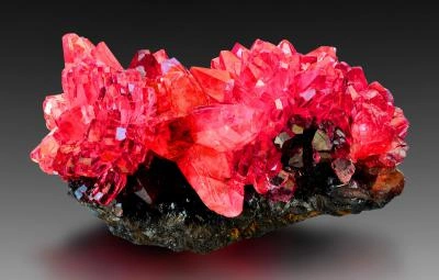 Rhodochrosite from N'Chwaning Mines, Northern Cape, South Africa image
