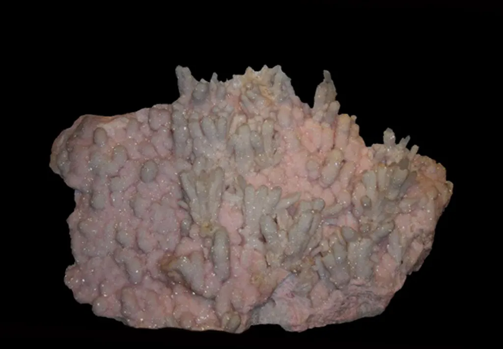 Rhodochrosite from Romania, Maramureș County, Cavnic, Roata Mine