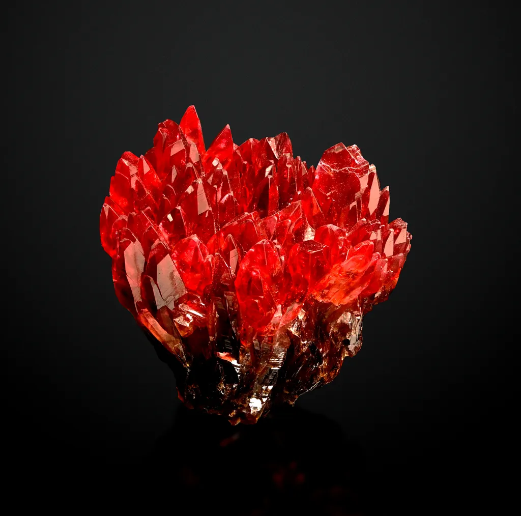 Rhodochrosite from South Africa, Northern Cape, N'Chwaning Mines image