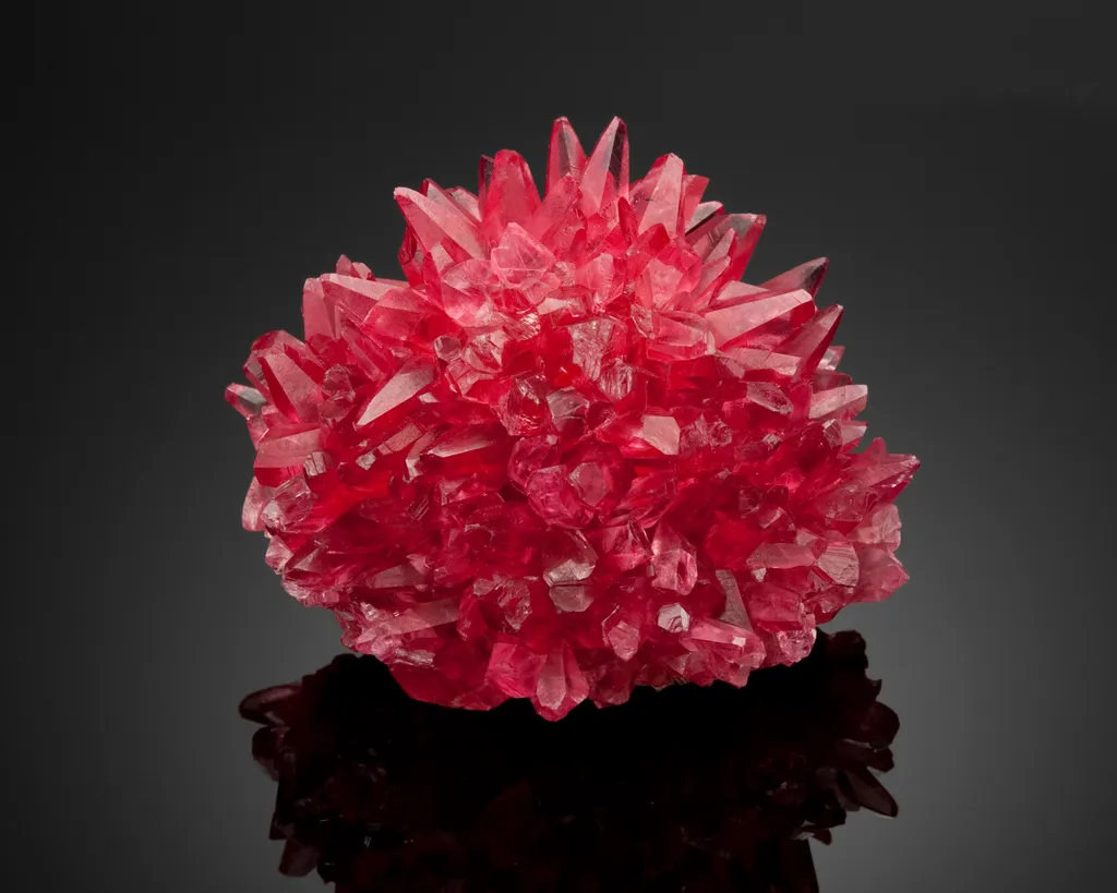 Rhodochrosite from South Africa, Northern Cape, N'Chwaning Mines image