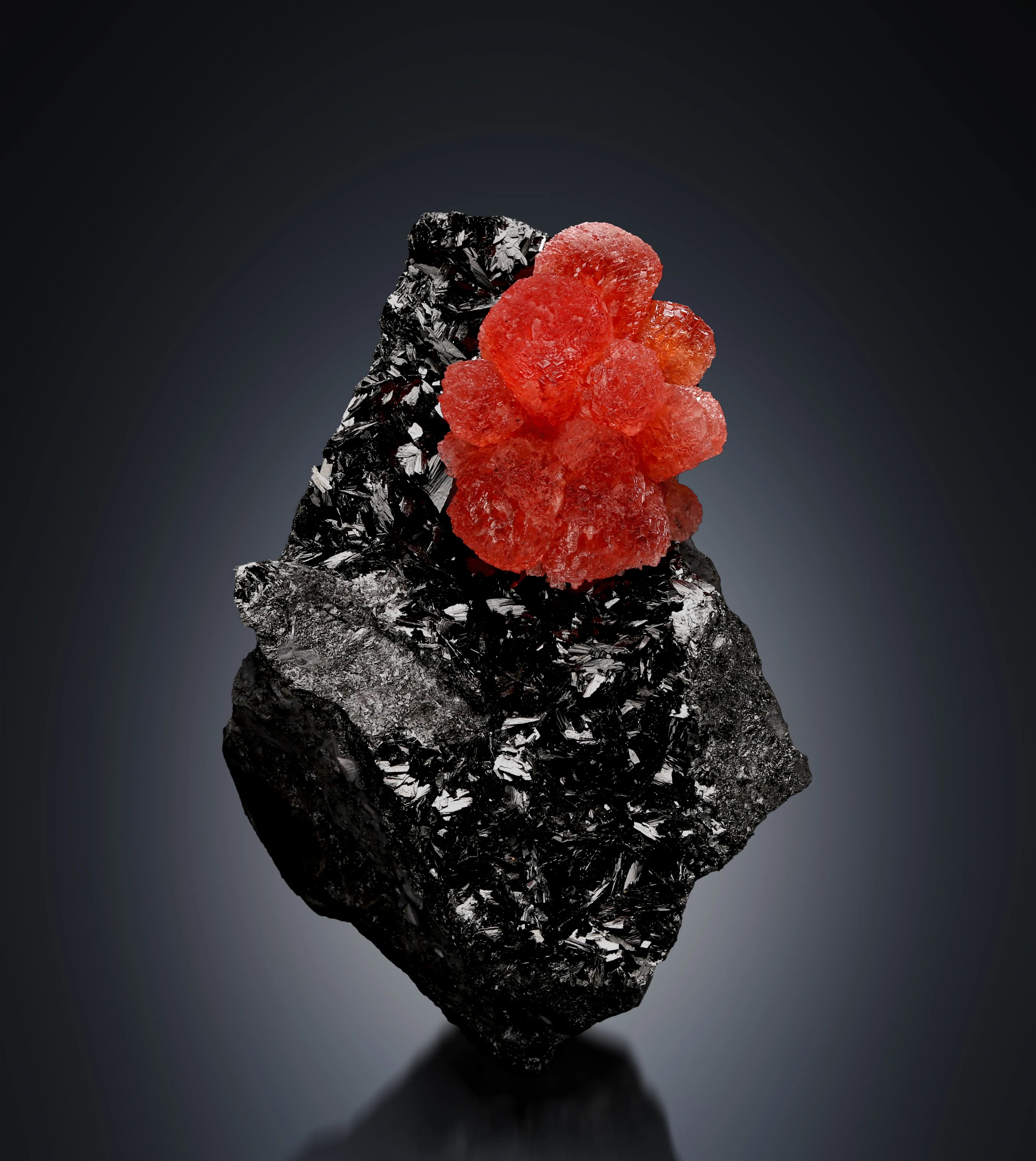 Rhodochrosite from South Africa, Northern Cape, N'Chwaning Mines - image 1