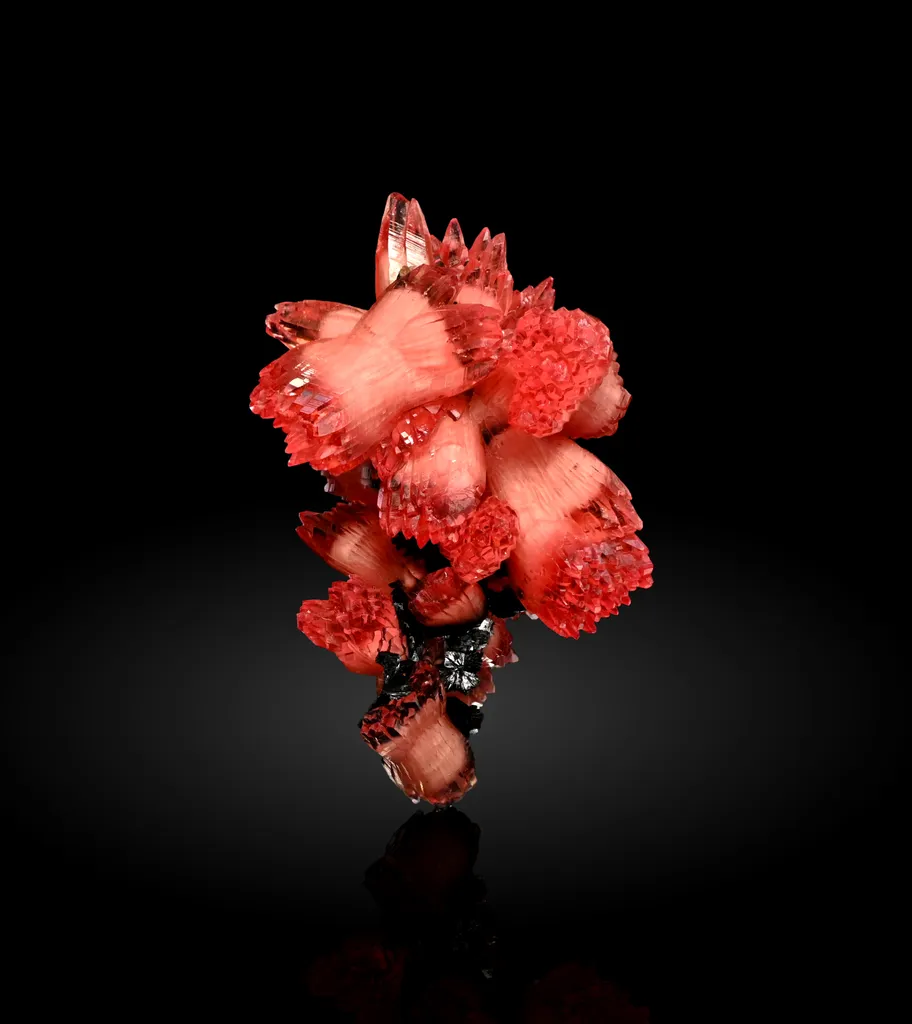 Rhodochrosite from South Africa, Northern Cape, N'Chwaning Mines image