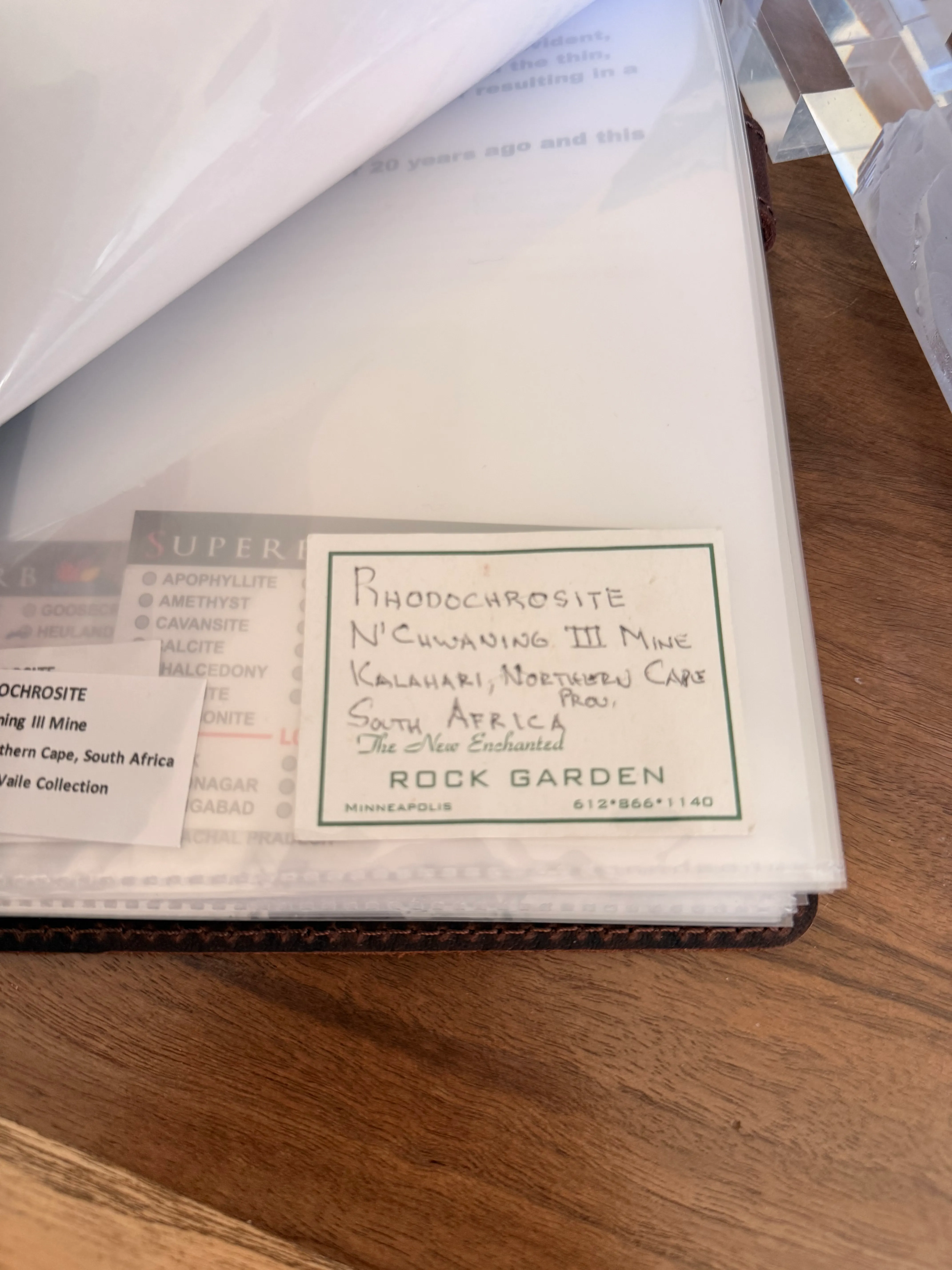 Rhodochrosite from South Africa, Northern Cape, N'Chwaning Mines, N'Chwaning III Mine - image 7