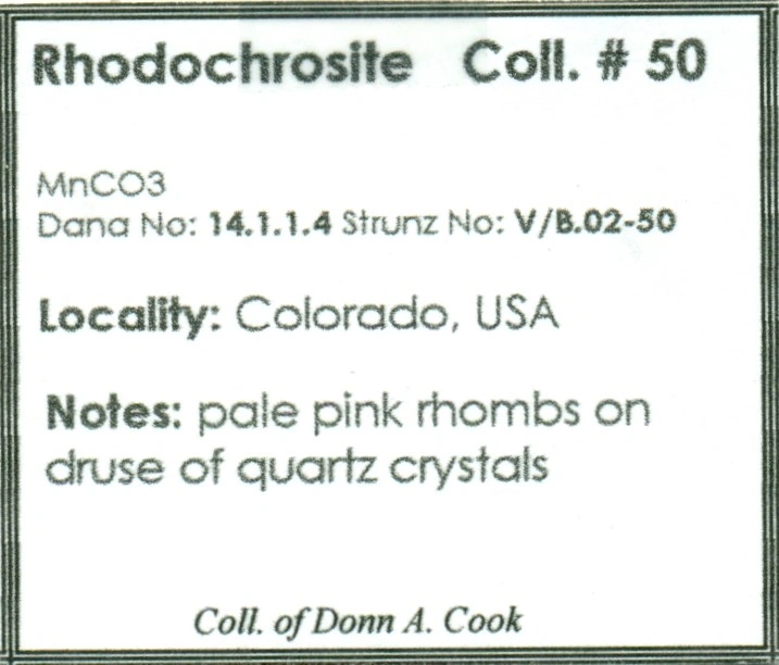 Rhodochrosite from Sunnyside Mine, near Silverton, San Juan County, Colorado, USA - image 5