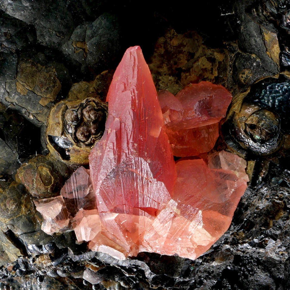 Rhodochrosite from Wolf Mine, Herdorf, Rhineland-Palatinate, Germany - image 5