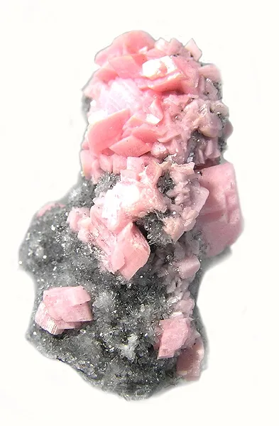 Rhodochrosite, Galena image