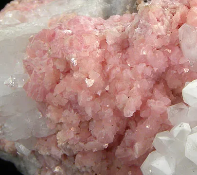 Rhodochrosite, Galena, Quartz - image 2