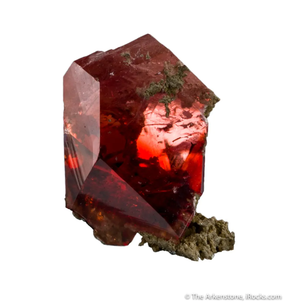 Rhodochrosite gem crystal - image 2