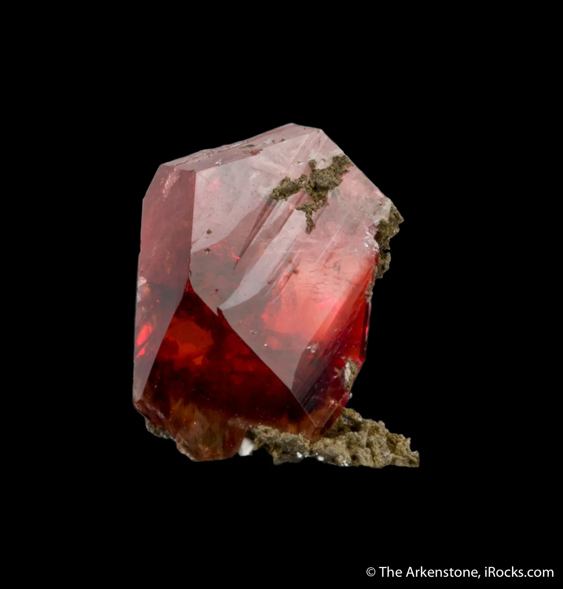 Rhodochrosite gem crystal - image 3