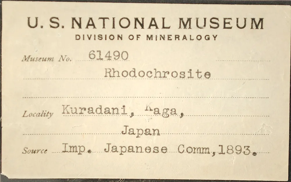Rhodochrosite (Gift Of Japanese Commission, 1893, to Amnh) - image 5