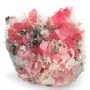 Rhodochrosite, Hubnerite, Quartz - image 1