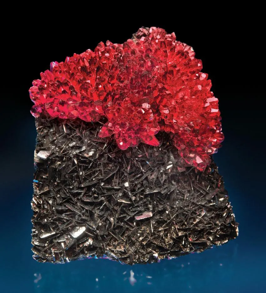 Rhodochrosite, Manganite image