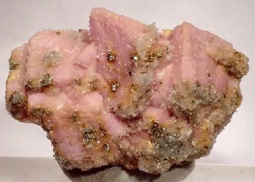 Rhodochrosite, Marcasite, Chalcopyrite - image 1