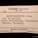 Rhodochrosite on Baryte - image 2