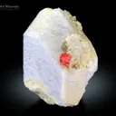 Rhodochrosite on Feldspar from Skardu Pakistan - image 2
