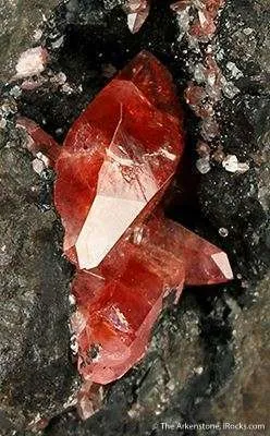Rhodochrosite on Goethite - image 3