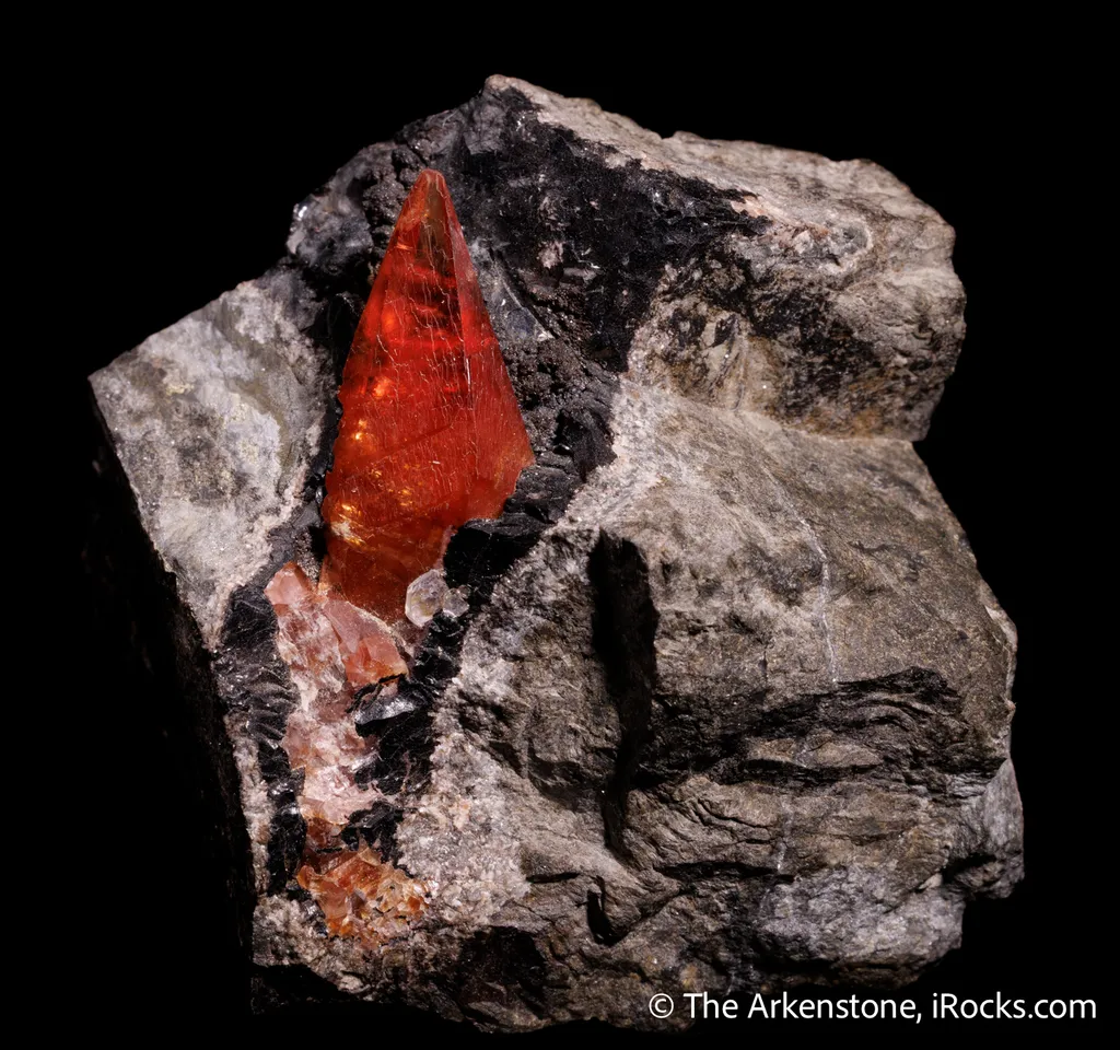 Rhodochrosite on Goethite - image 6