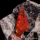 Rhodochrosite on Goethite - image 1