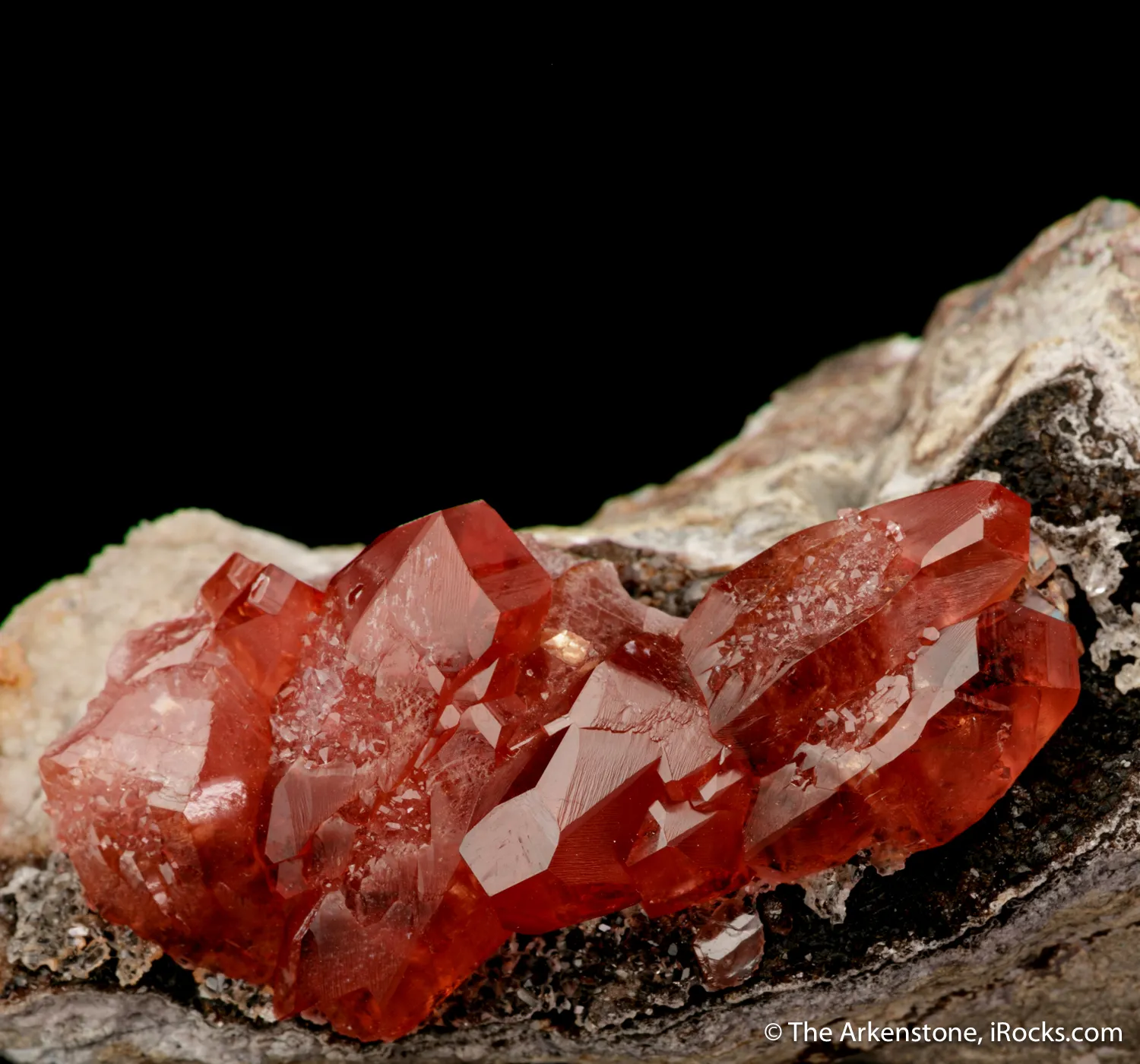 Rhodochrosite on Goethite - image 6
