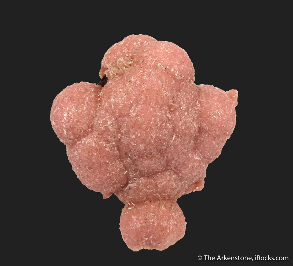 Rhodochrosite on Goethite - image 2