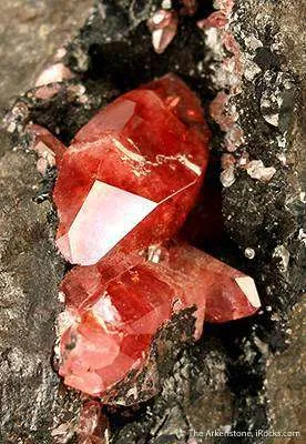 Rhodochrosite on Goethite - image 2