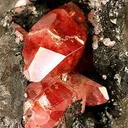 Rhodochrosite on Goethite - image 2
