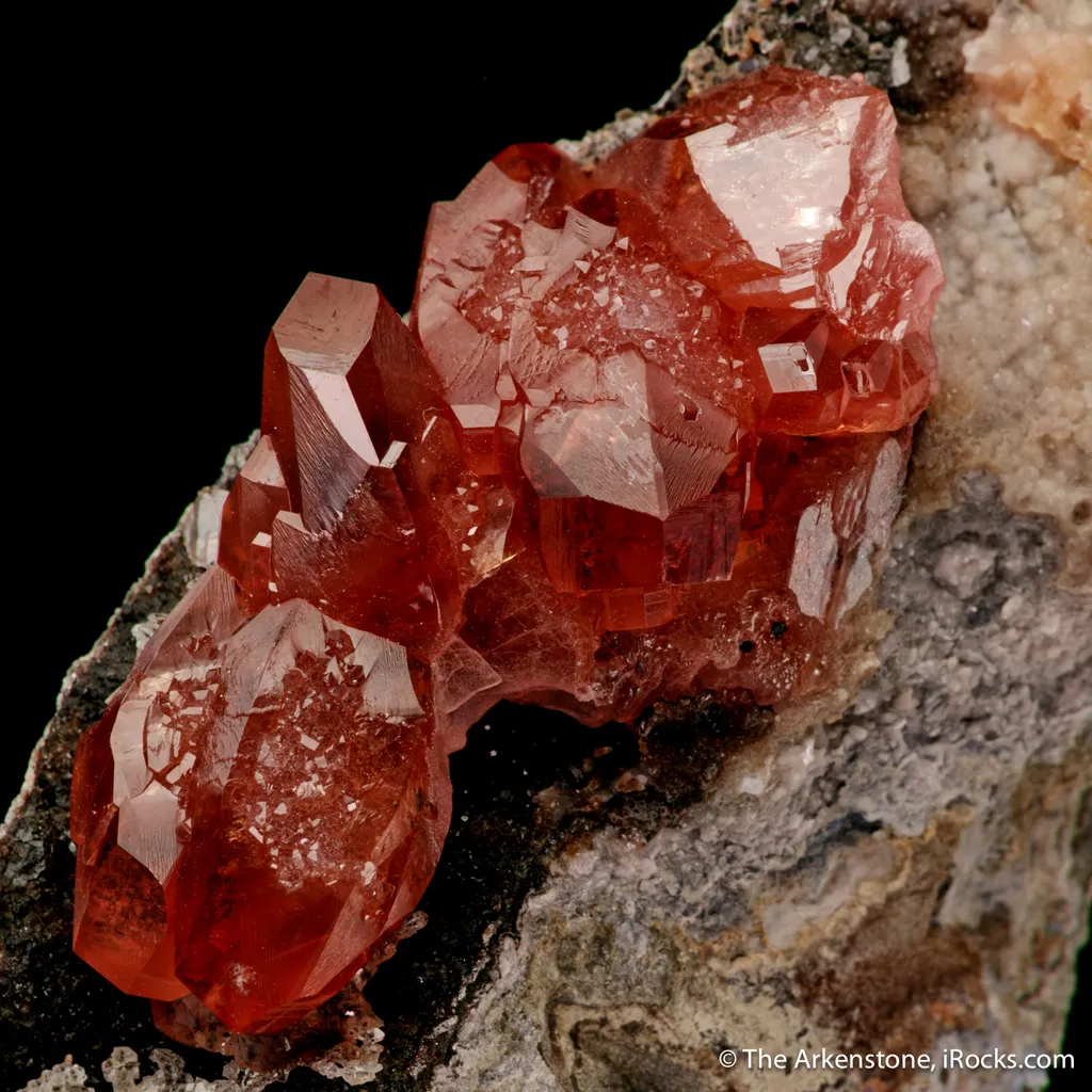 Rhodochrosite on Goethite - image 5
