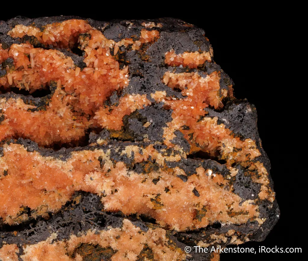Rhodochrosite on Limonite - image 3