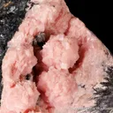 Rhodochrosite on Manganite - image 1