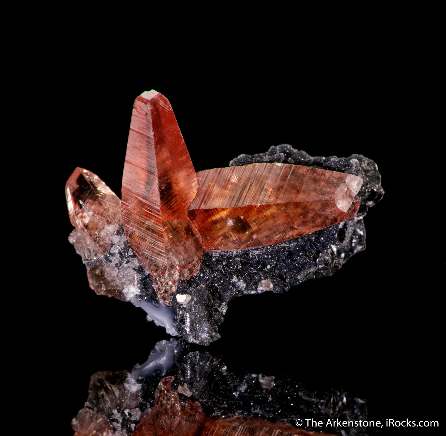 Rhodochrosite on Manganite - image 2