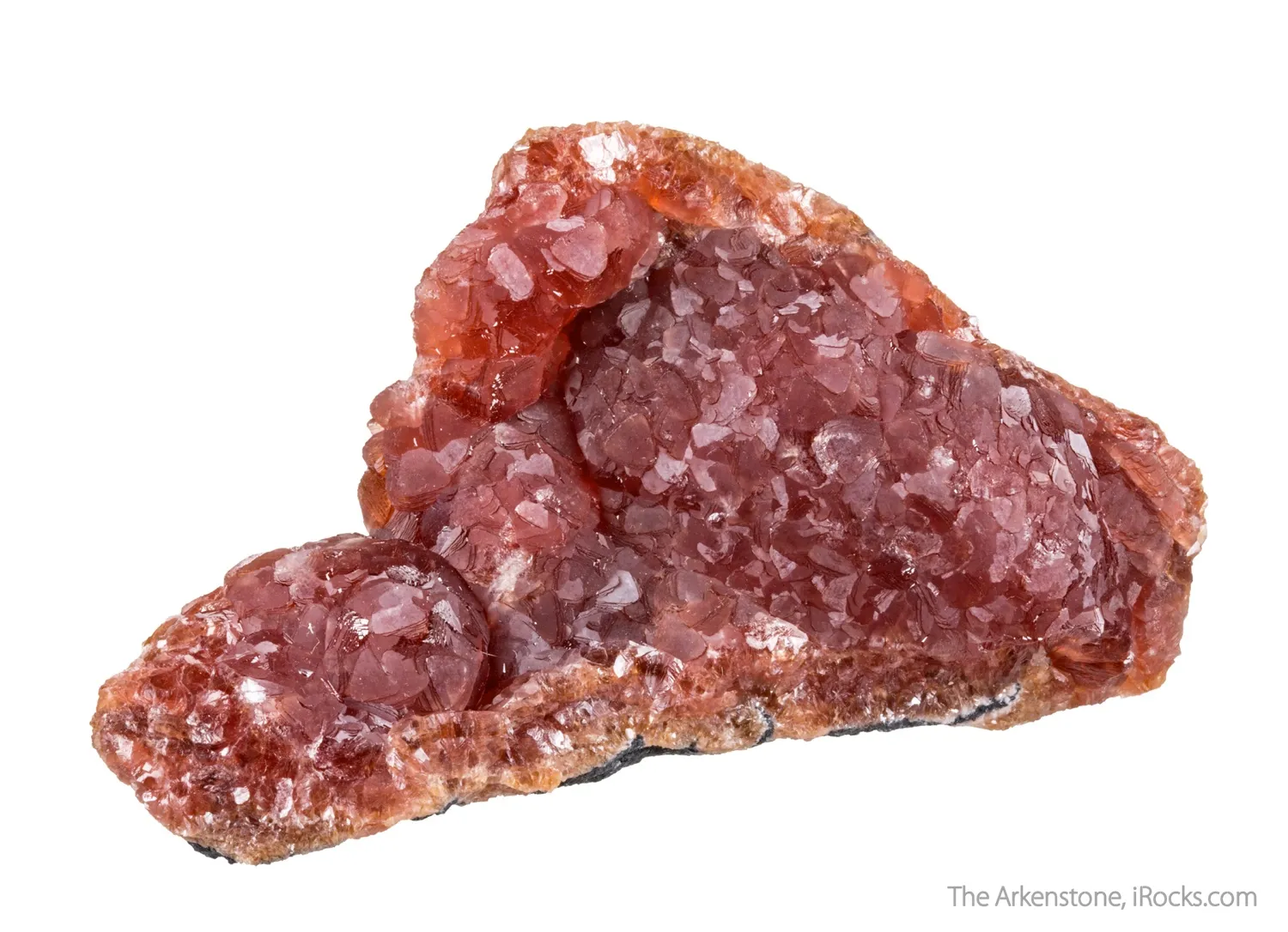 Rhodochrosite on Manganite - image 3