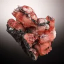 Rhodochrosite on Manganite - image 1