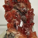Rhodochrosite on Manganite - image 2