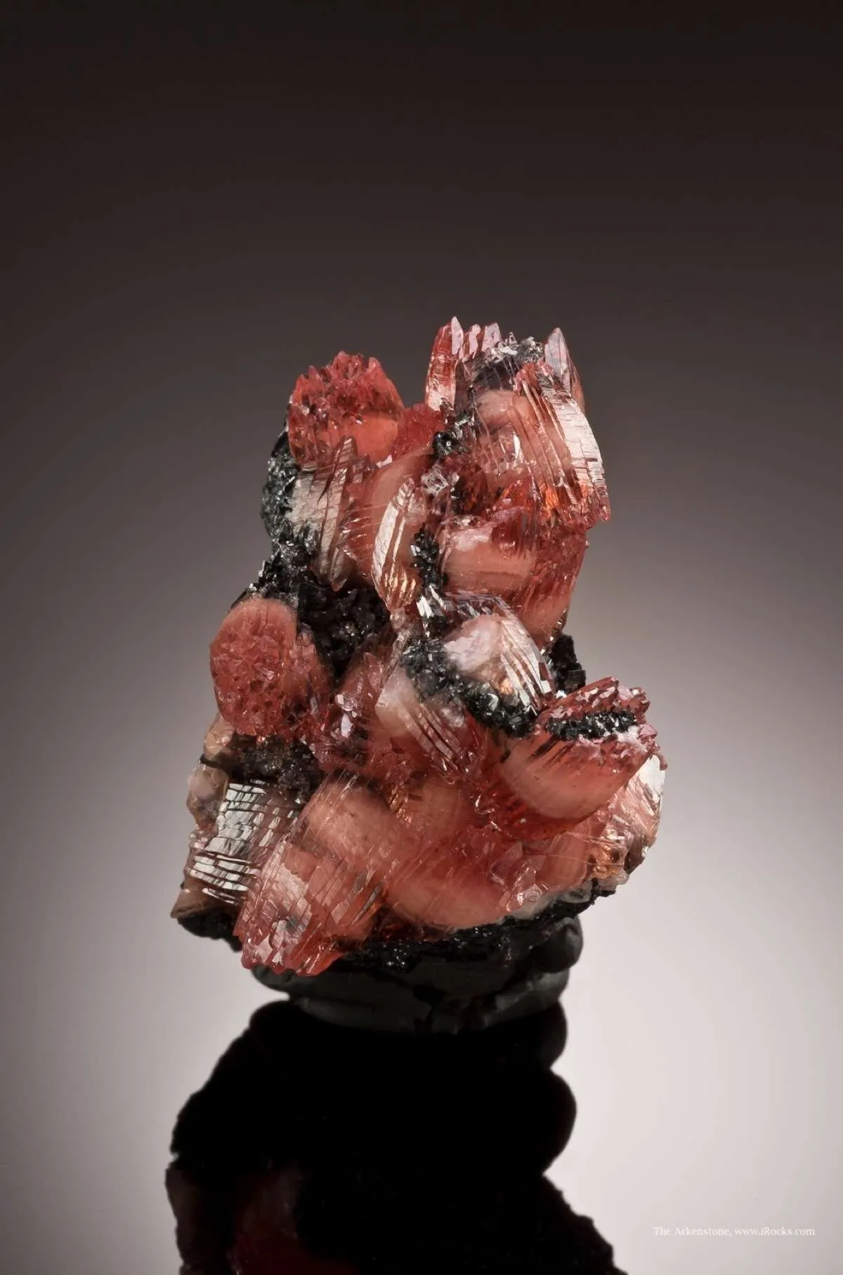 Rhodochrosite on Manganite - image 4
