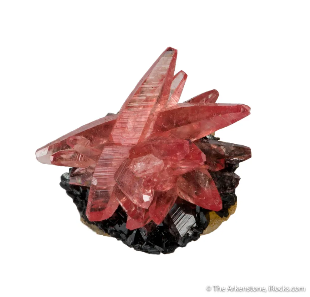 Rhodochrosite on Manganite - image 3