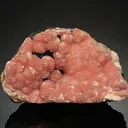 Rhodochrosite on Manganite - image 1