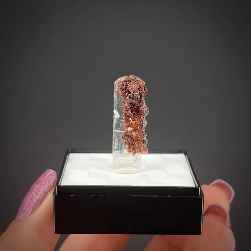 Rhodochrosite on Natrolite - image 2