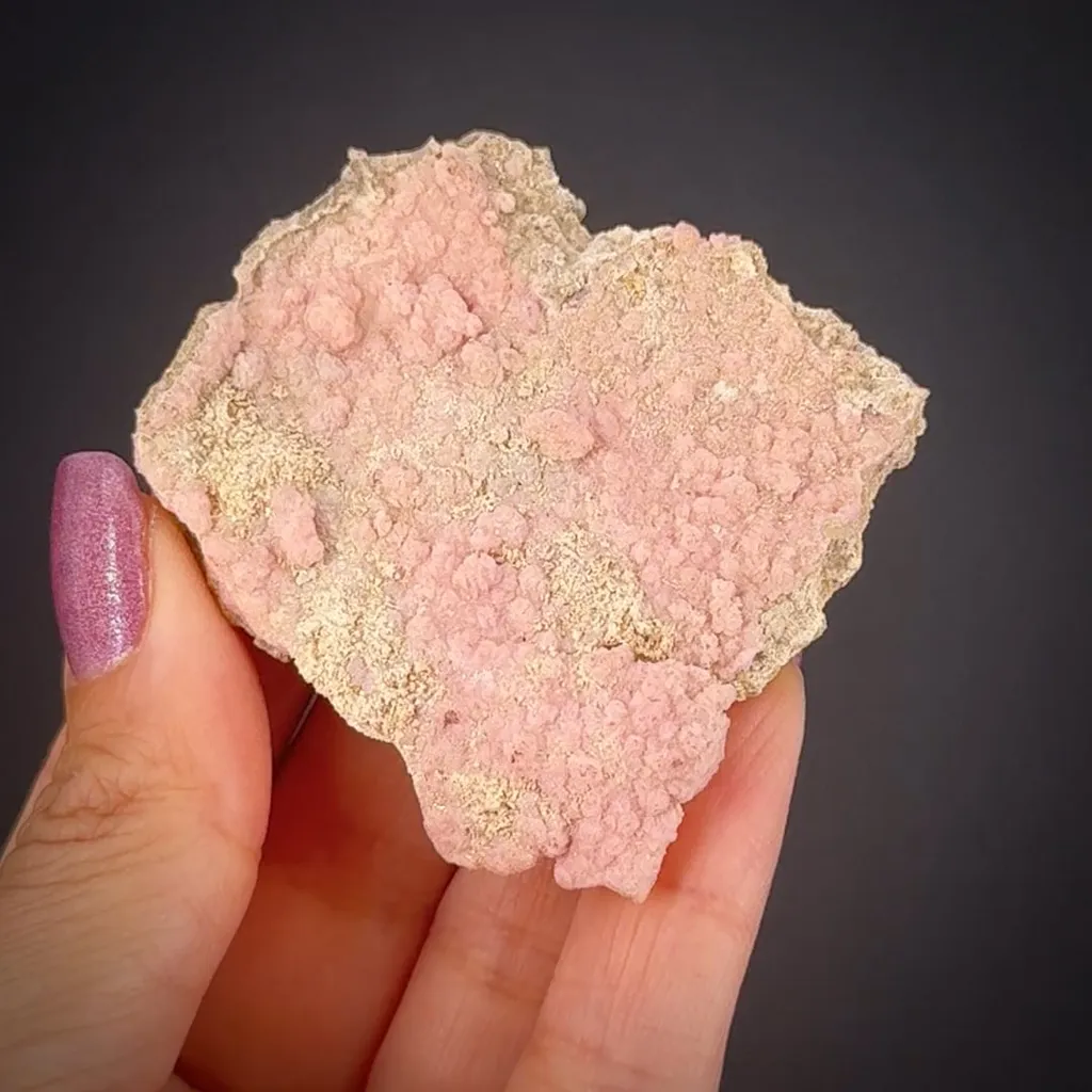 Rhodochrosite on Parsettensite image
