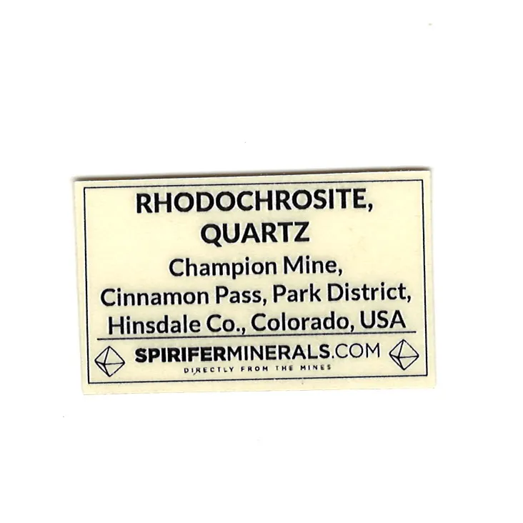 Rhodochrosite on Quartz - image 6