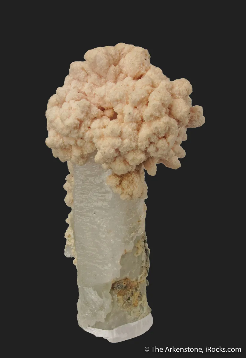 Rhodochrosite on Quartz - image 4