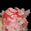 Rhodochrosite on Quartz - image 5
