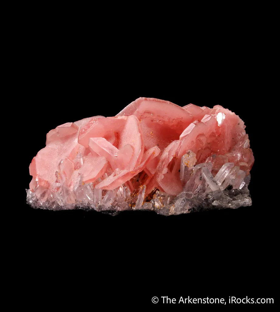 Rhodochrosite on Quartz - image 5