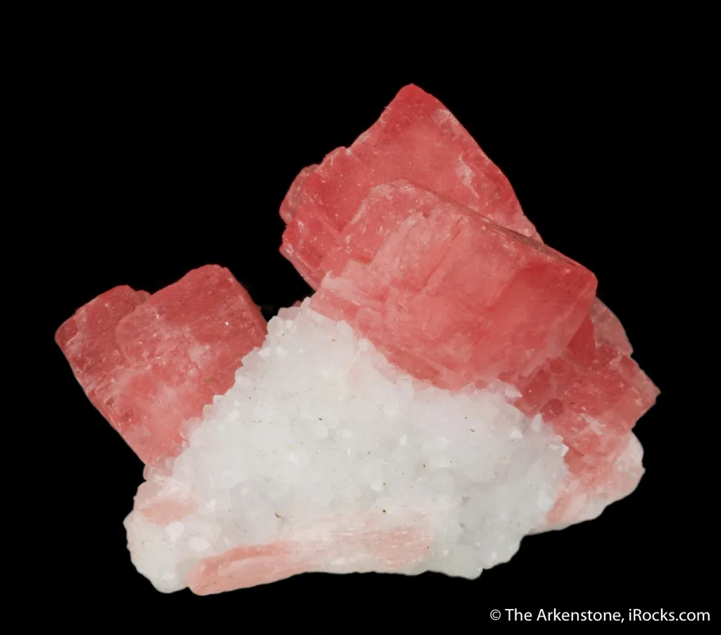 Rhodochrosite on Quartz - image 5